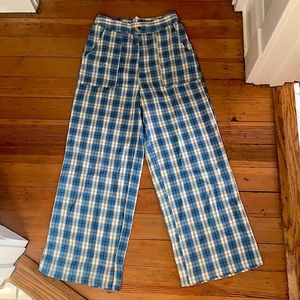 Plaid Pants